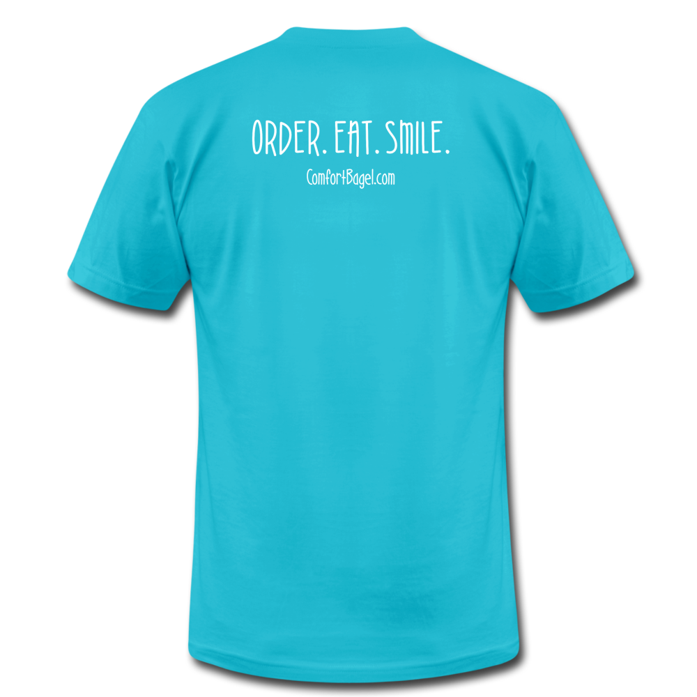 Unisex Jersey T-Shirt by Bella + Canvas - turquoise